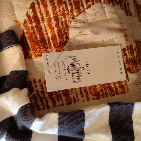 Spring and Summer Black and White Striped Dress - Picture 2 of 3